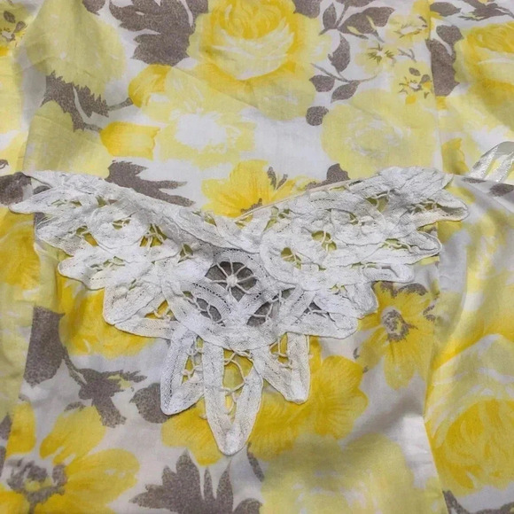 RW&Co Yellow Floral Fit & Flare Dress - Picture 5 of 6